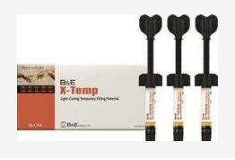 X-Temp Temporary Filling Materia(IŞIKLA SERTLEŞEN RENKLİ GEÇİCİ DOLGU) MAVI BLUE
