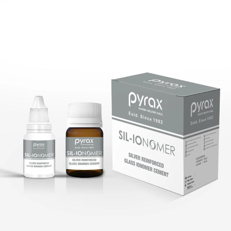 Pyrax SIL-IONOMER (Gümüş Takviyeli Cam İyonomer Çimento)