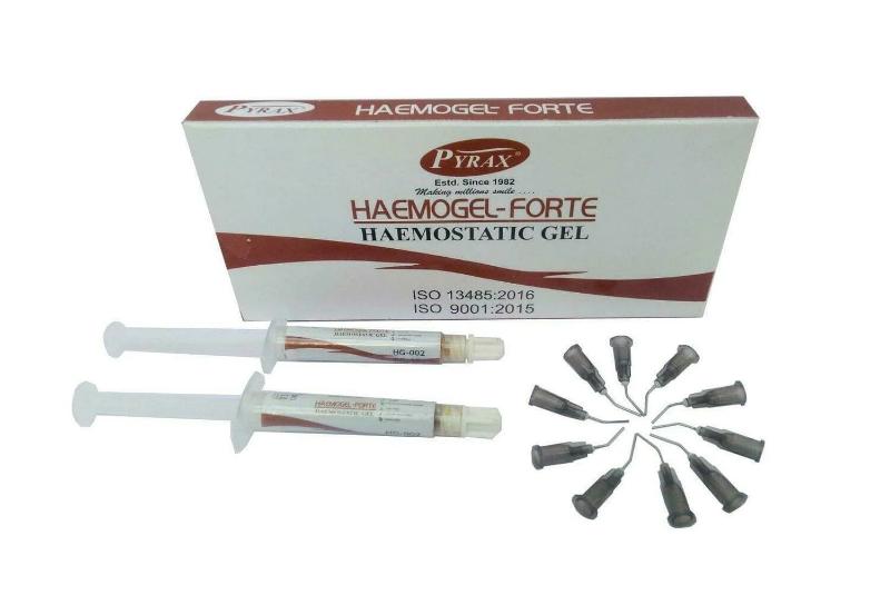 PYRAX® Haemogel Forte (Hemostatik Jel) – 3 gr x 2 Şırınga